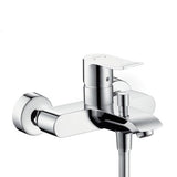 hansgrohe Metris Einhebel-Wannenmischer Aufputz, Chrom