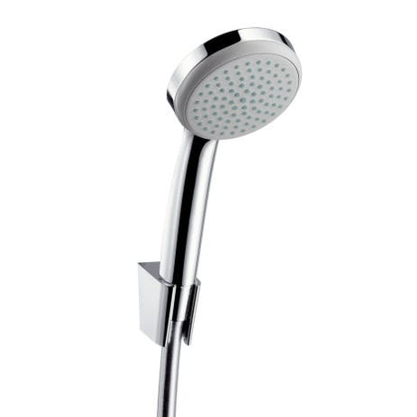 hansgrohe Croma 100 Brausehalterset Mono mit Brauseschlauch 125 cm, Chrom