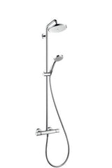 hansgrohe Croma Showerpipe 220 1jet mit Thermostat, Chrom