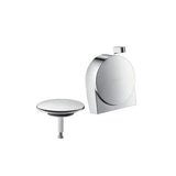 hansgrohe Exafill S Fertigset Wanneneinlauf, Ablauf- und Überlaufgarnitur, Chrom