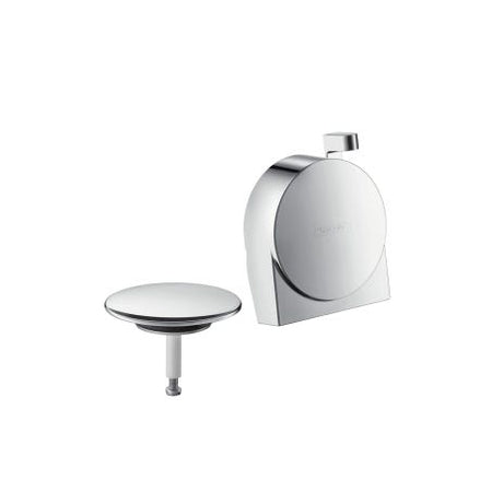 hansgrohe Exafill S Fertigset Wanneneinlauf, Ablauf- und Überlaufgarnitur, Chrom