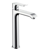 hansgrohe Metris Einhebel-Waschtischmischer 200 mit Zugstangen-Ablaufgarnitur, Chrom