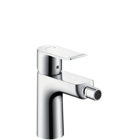 hansgrohe Metris Einhebel-Bidetmischer mit Zugstangen-Ablaufgarnitur, Chrom