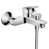 hansgrohe Logis Einhebel-Wannenmischer Aufputz, Chrom