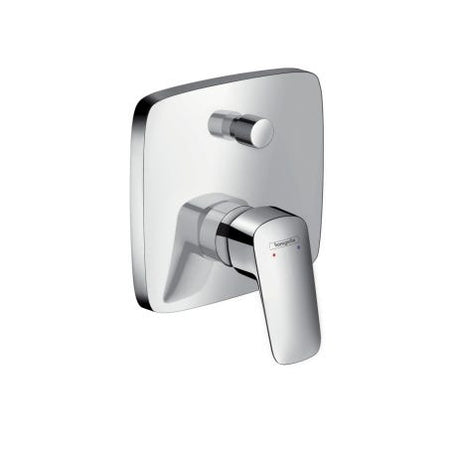 hansgrohe Logis Einhebel-Wannenmischer Unterputz mit integrierter Sicherungskombination nach EN1717 für iBox universal, Chrom