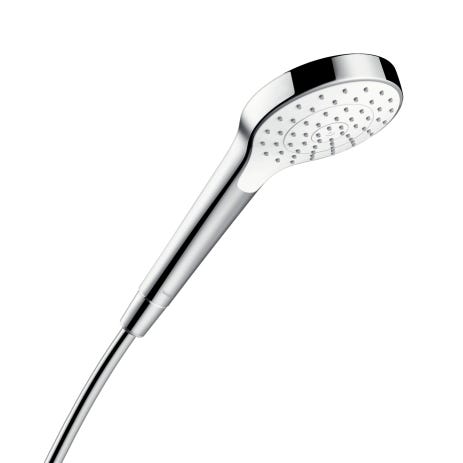hansgrohe Croma S Handbrause 110 1jet, Weiß/Chrom