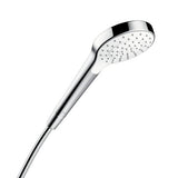 hansgrohe Croma S Handbrause 110 1jet, Weiß/Chrom