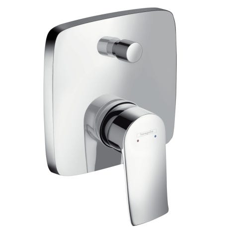 hansgrohe Wannenmischer Unterputz Metris Fertigset