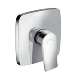 hansgrohe Brausenmischer Unterputz Metris Fertigset eckig chrom