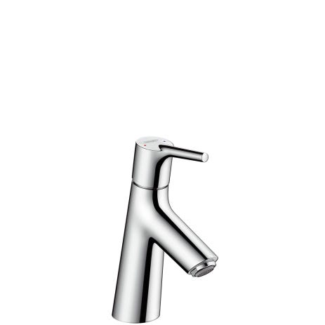hansgrohe Talis S Einhebel-Waschtischmischer 80 mit Zugstangen-Ablaufgarnitur, Chrom