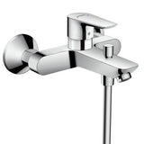 hansgrohe Talis E Einhebel-Wannenmischer Aufputz, Chrom