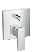 hansgrohe Metropol Einhebel-Wannenmischer Unterputz mit Hebelgriff für iBox universal, Chrom