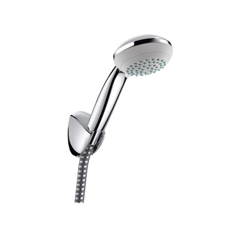 hansgrohe Crometta 85 Brausehalterset Vario mit Brauseschlauch 125 cm, Chrom
