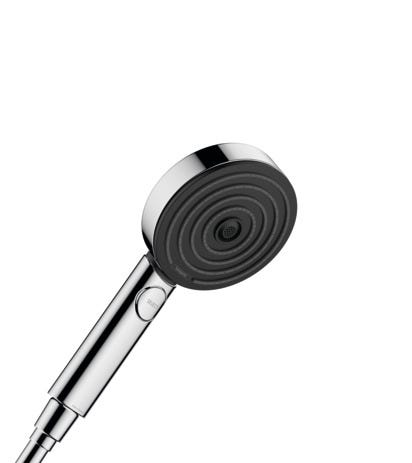 hansgrohe Pulsify Select S Handbrause 3-Strahlarten mit Select-Taste, Kunststoff, Durchlauferhitzer geeignet
