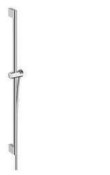 hansgrohe Unica Brausestange Pulsify S 90 cm mit Push Handbrausehalter und Isiflex Brauseschlauch 160 cm, Chrom
