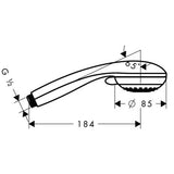 hansgrohe Crometta 85 Handbrause Multi, Chrom
