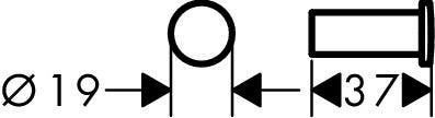 hansgrohe Logis Universal Handtuchhaken, Chrom