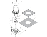 AXOR Grundkörper für Armaturen bodenstehend