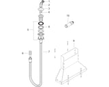 hansgrohe Brausehalter für Wannenrandmontage, Chrom