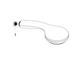 hansgrohe Crometta 85 Handbrause Mono EcoSmart+, Chrom