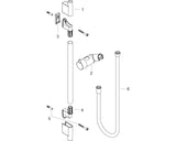 hansgrohe Unica Brausestange S Puro 90 cm mit Isiflex Brauseschlauch 160 cm, Chrom