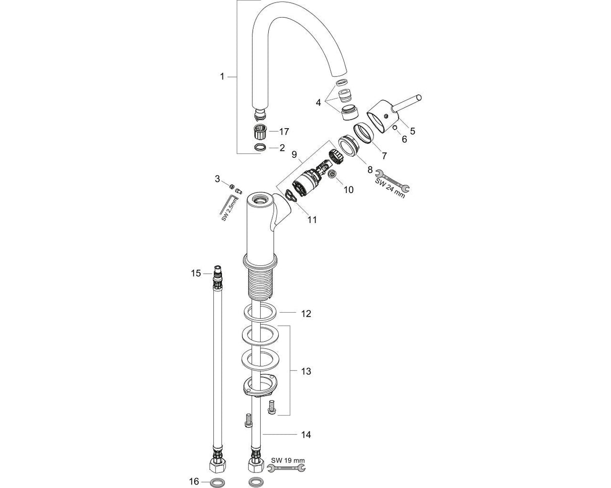 hansgrohe Talis Einhebel-Waschtischmischer 210 mit Schwenkauslauf und Push-Open Ablaufgarnitur, Chrom