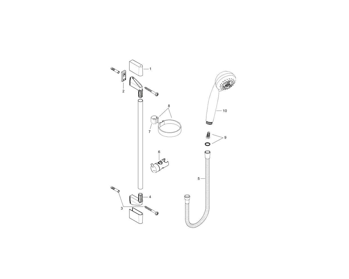 hansgrohe Crometta 85 Brauseset Multi mit Brausestange 90 cm, Chrom