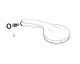 hansgrohe Croma 100 Handbrause 1jet, Chrom