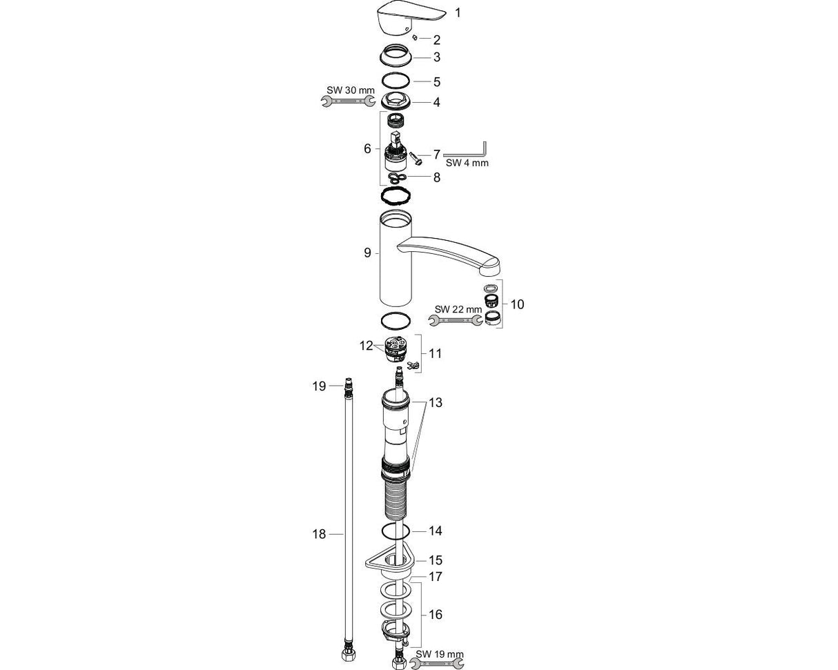 hansgrohe Logis M31 Einhebel-Küchenmischer 160, 1jet, Chrom