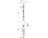 hansgrohe Metropol Einhebel-Waschtischmischer 110 mit Hebelgriff und Push-Open Ablaufgarnitur, Chrom