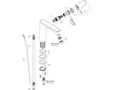 hansgrohe Talis E Einhebel-Waschtischmischer 150 mit Zugstangen-Ablaufgarnitur, Chrom