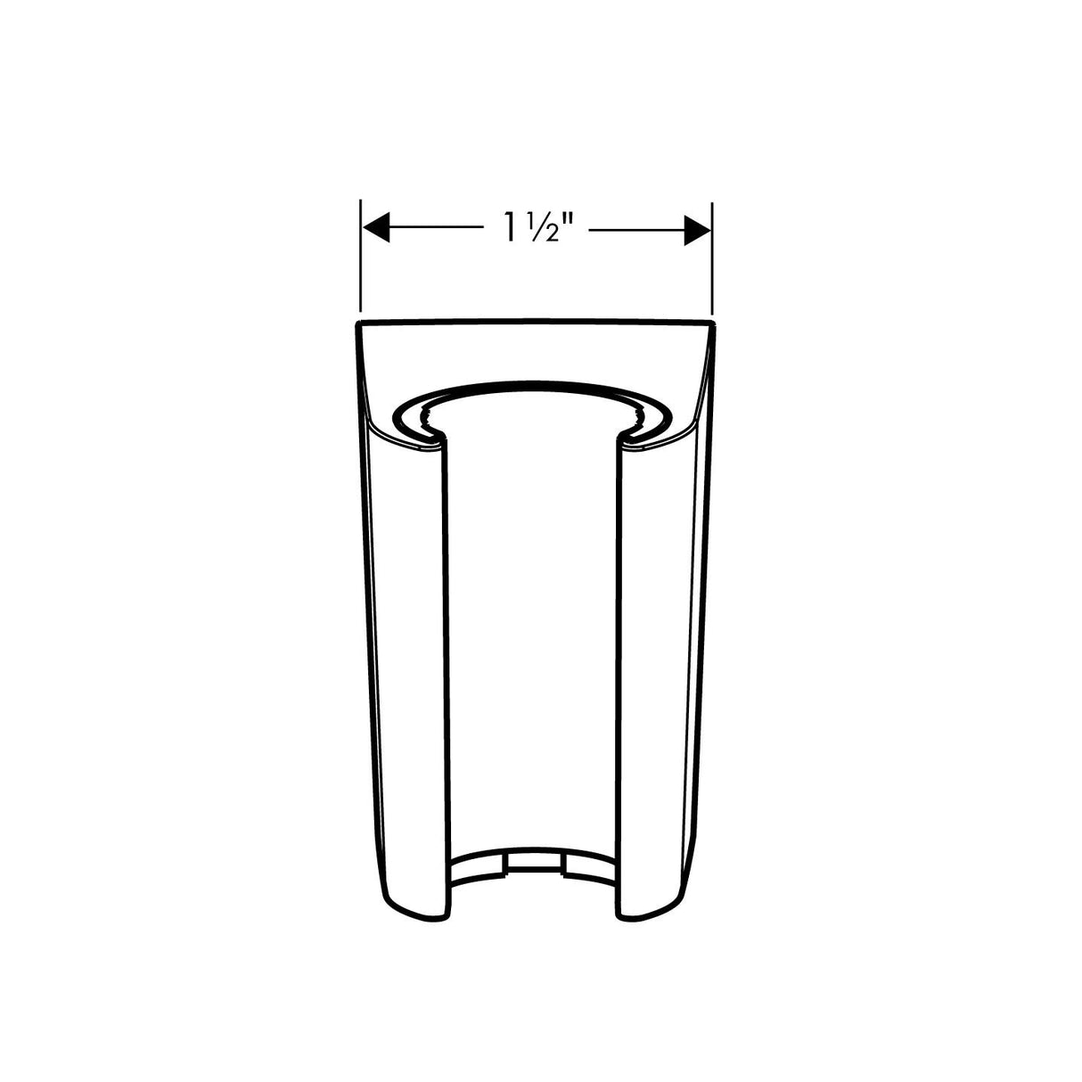 hansgrohe Brausehalter Porter S, Chrom