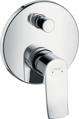 hansgrohe Wannenmischer Unterputz Metris Fertigset