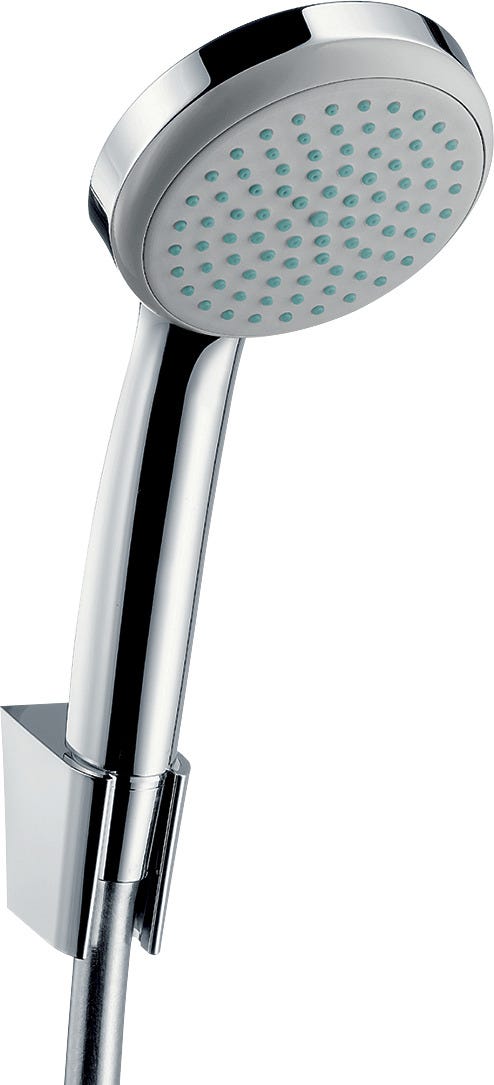 hansgrohe Croma 100 Brausehalterset Mono mit Brauseschlauch 125 cm, Chrom