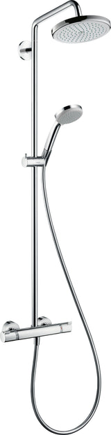hansgrohe Croma Showerpipe 220 1jet mit Thermostat, Chrom