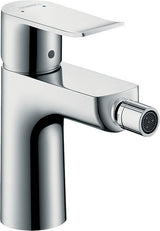 hansgrohe Metris Einhebel-Bidetmischer mit Zugstangen-Ablaufgarnitur, Chrom
