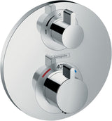hansgrohe Ecostat S Thermostat Unterputz für 1 Verbraucher, Chrom