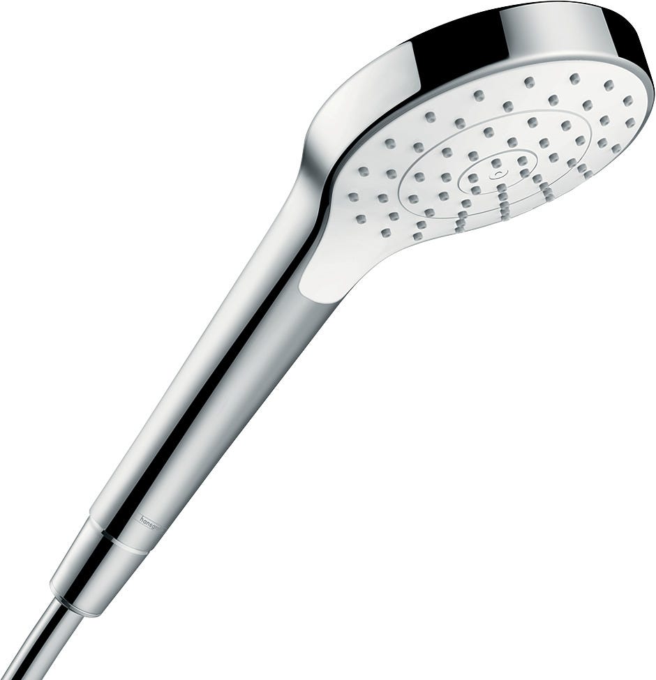 hansgrohe Croma S Handbrause 110 1jet, Weiß/Chrom