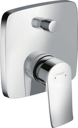 hansgrohe Wannenmischer Unterputz Metris Fertigset