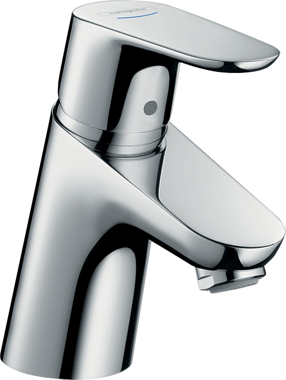 hansgrohe Focus Standventil 70 mit Hebelgriff für Kaltwasser oder vorgemischtes Wasser ohne Ablaufgarnitur, Chrom