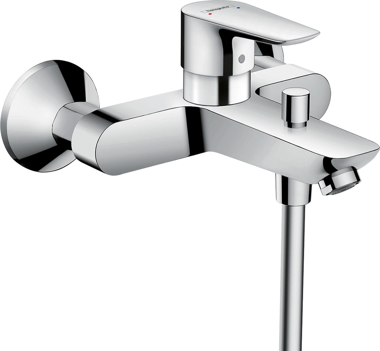 hansgrohe Talis E Einhebel-Wannenmischer Aufputz, Chrom