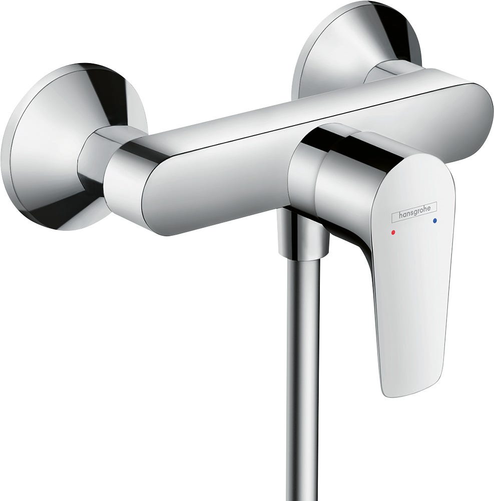hansgrohe Talis E Einhebel-Brausemischer Aufputz, Chrom