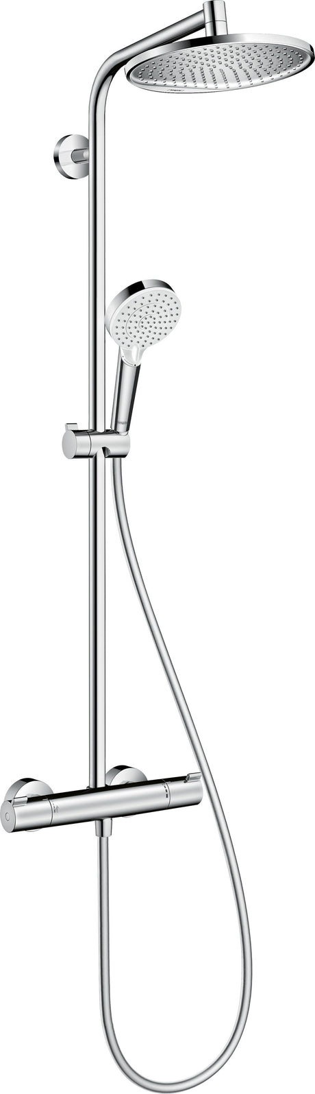 hansgrohe Crometta S Showerpipe 240 1jet mit Thermostat, Chrom
