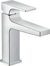 hansgrohe Metropol Einhebel-Waschtischmischer 110 mit Hebelgriff und Zugstangen-Ablaufgarnitur, Chrom