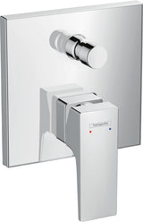 hansgrohe Metropol Einhebel-Wannenmischer Unterputz mit Hebelgriff für iBox universal, Chrom