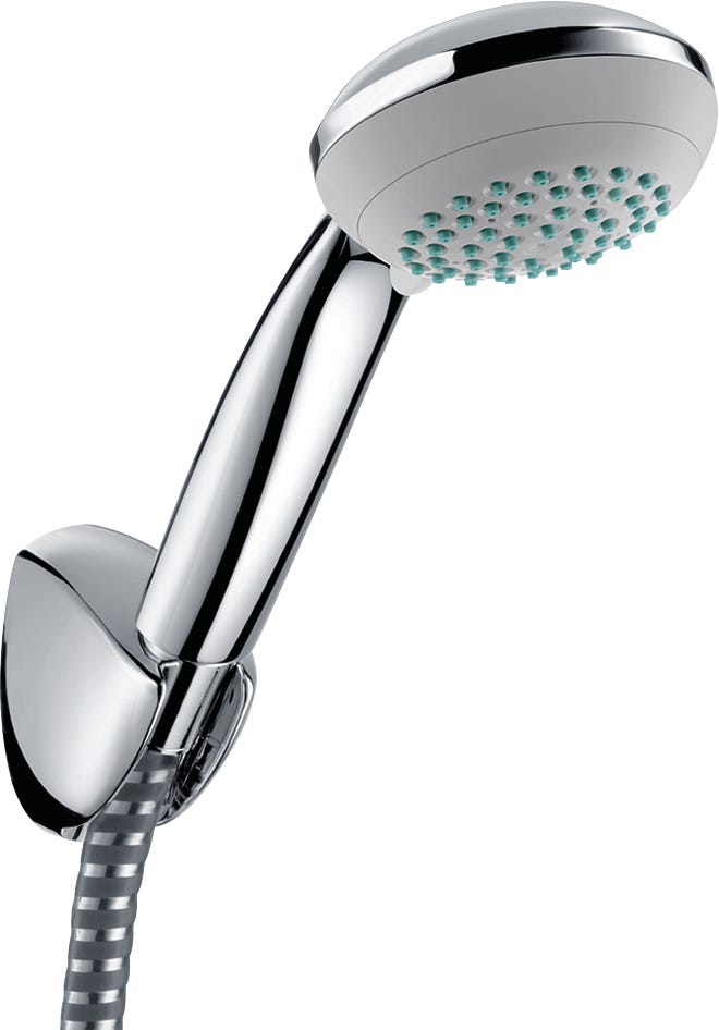 hansgrohe Crometta 85 Brausehalterset Vario mit Brauseschlauch 125 cm, Chrom