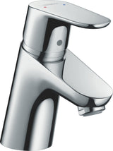hansgrohe Focus Einhebel-Waschtischmischer 70 mit Zugstangen-Ablaufgarnitur, Chrom