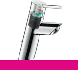 hansgrohe Talis S Einhebel-Waschtischmischer 80 mit Zugstangen-Ablaufgarnitur, Chrom