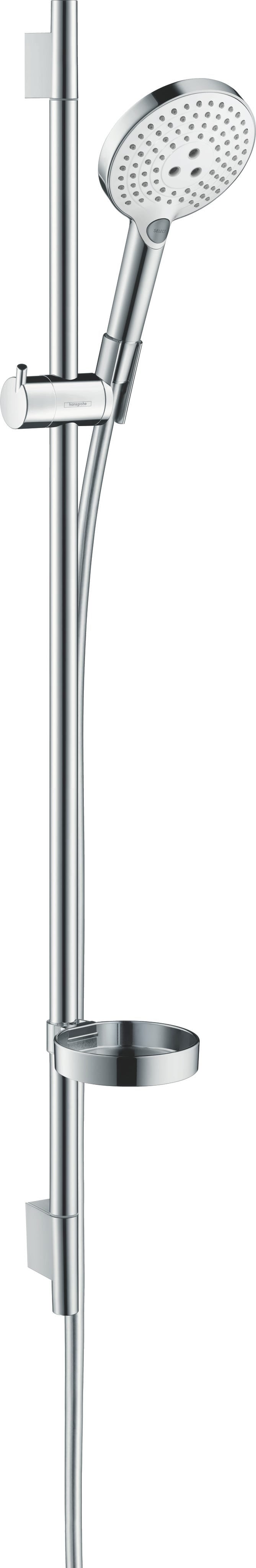 hansgrohe Raindance Select S Brauseset 120 3jet mit Brausestange und Seifenschale