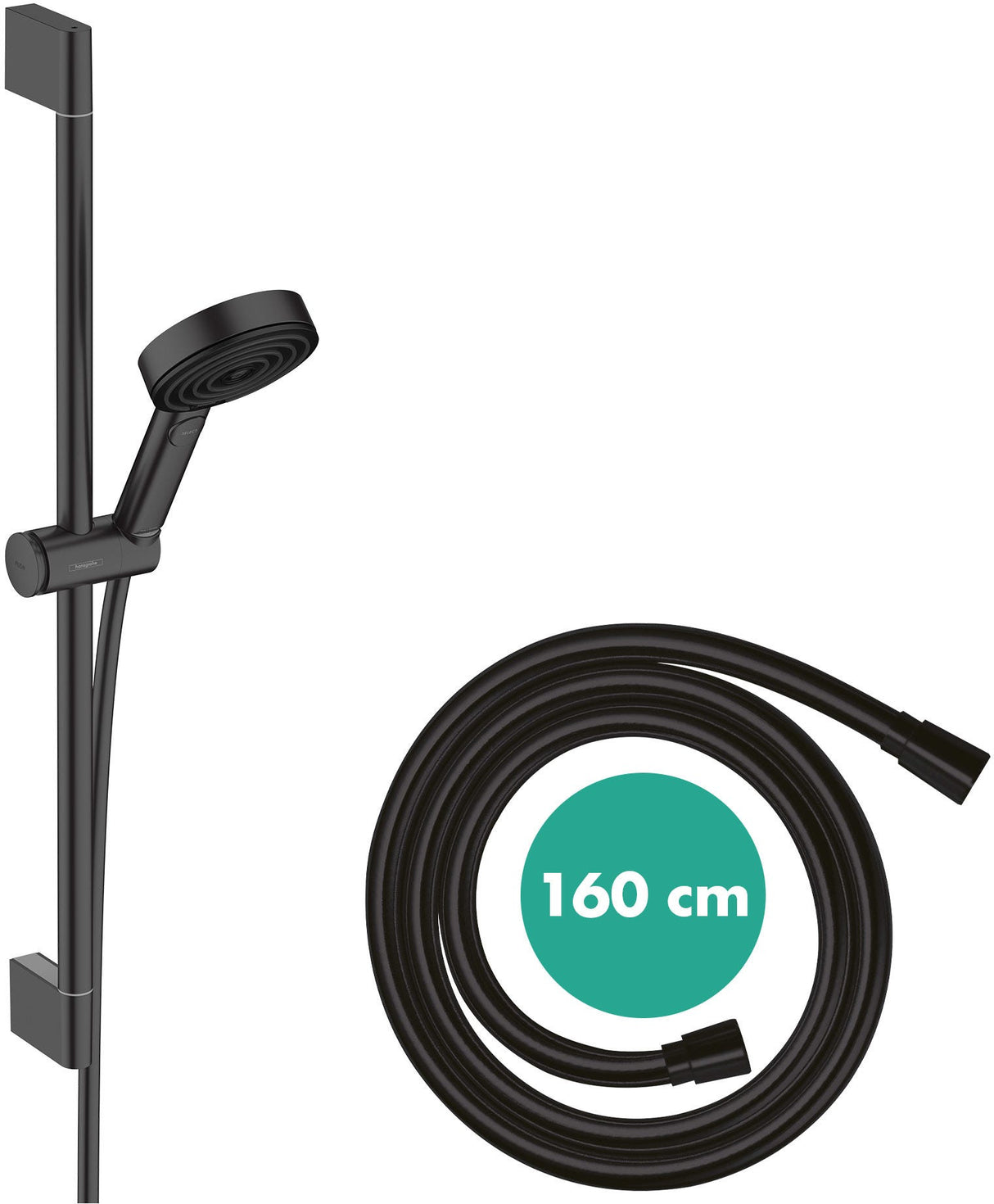 hansgrohe Pulsify Select S Brauseset 105 3jet Relaxation mit Brausestange rund